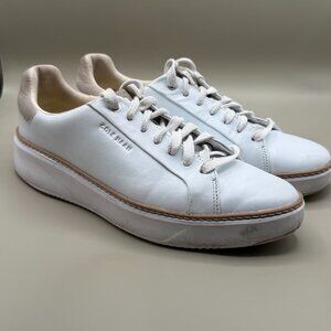 Cole Haan GrandPro Topskin White Leather‎ Lightweight Low Top Sneakers Women's 9